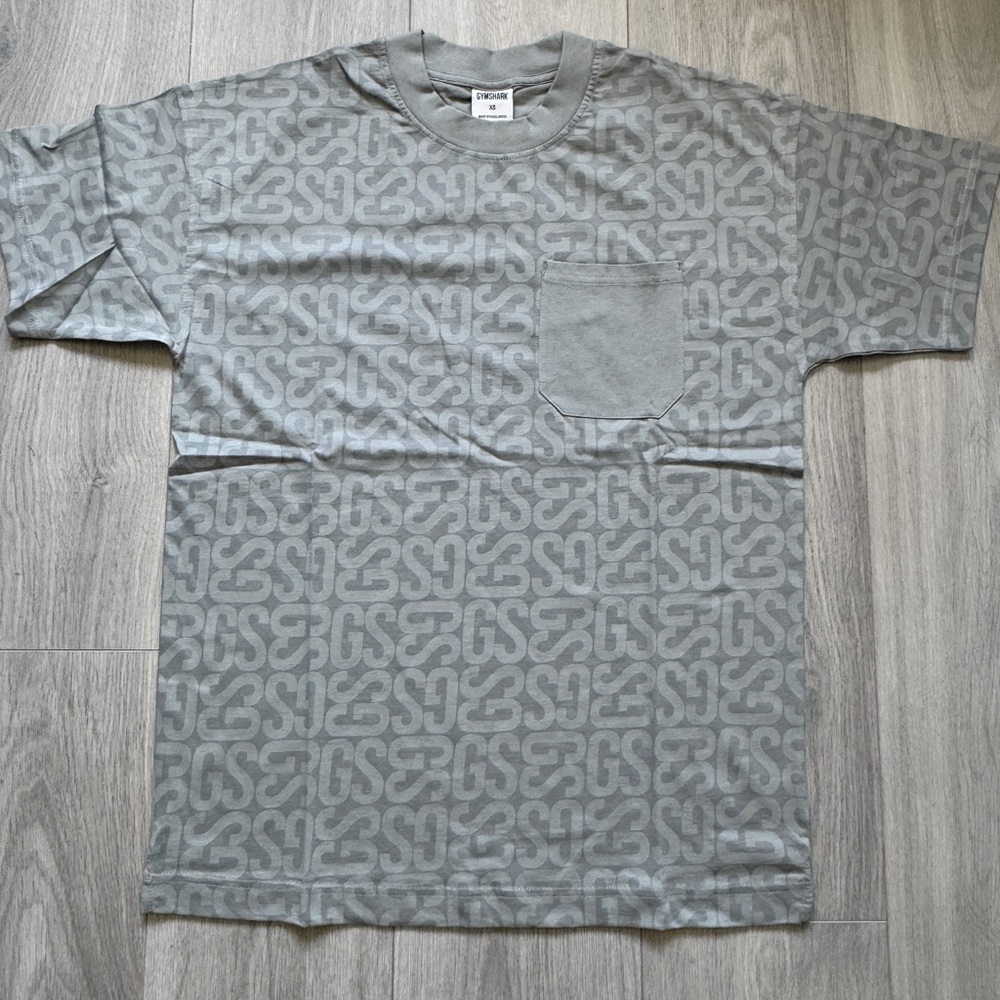 Mens Gymshark Rest Day All Over Tee